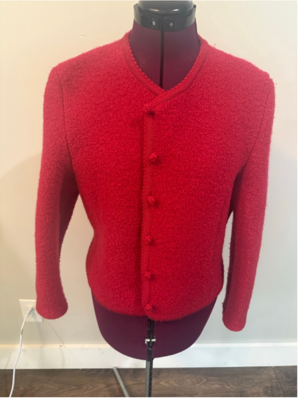 Vintage Land’s End Wool Jacket Blazer 14 Large